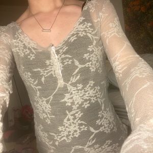 Free People Burnout Henley ASO Violet Harmon SOLD